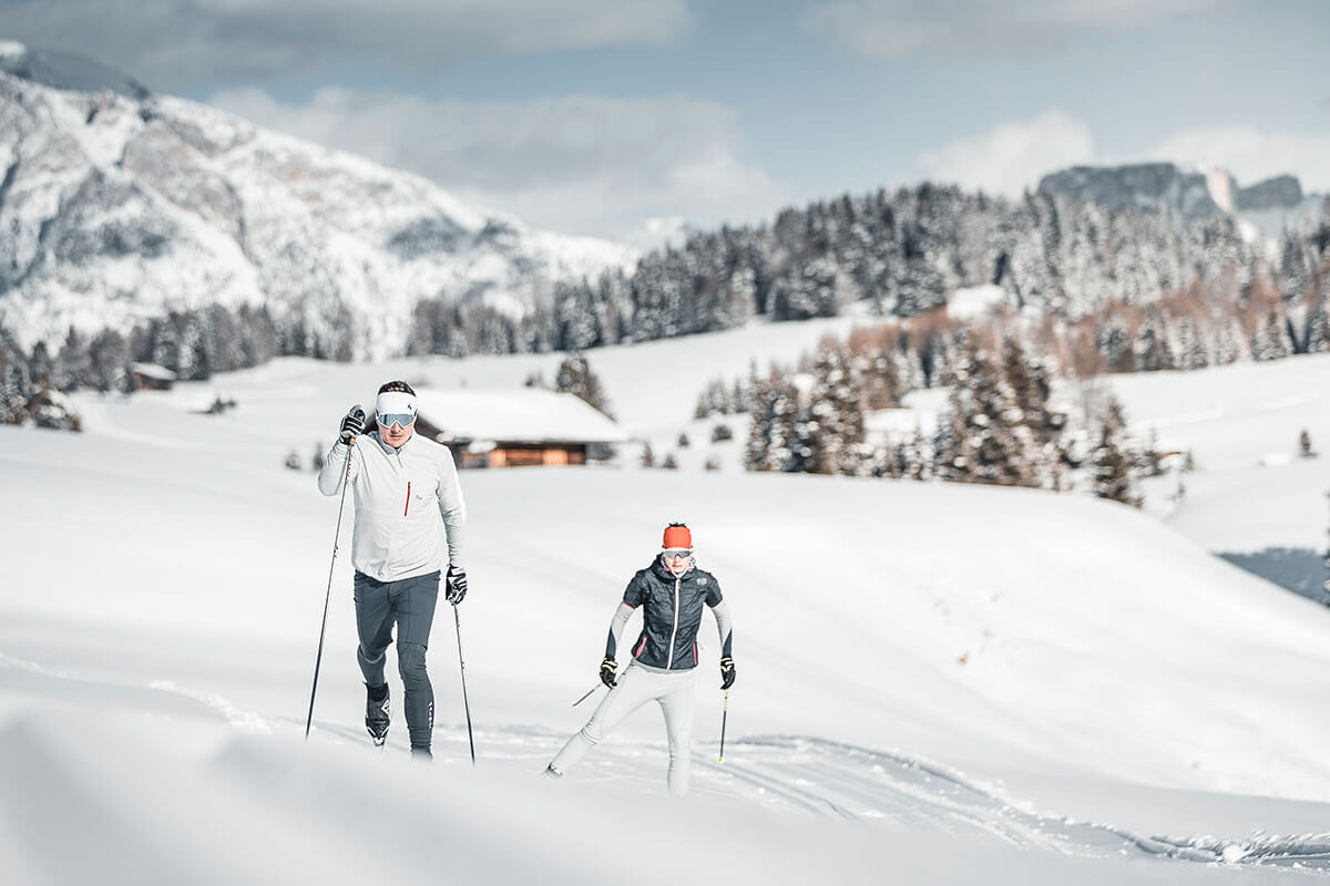 Sci di fondo dolomiti