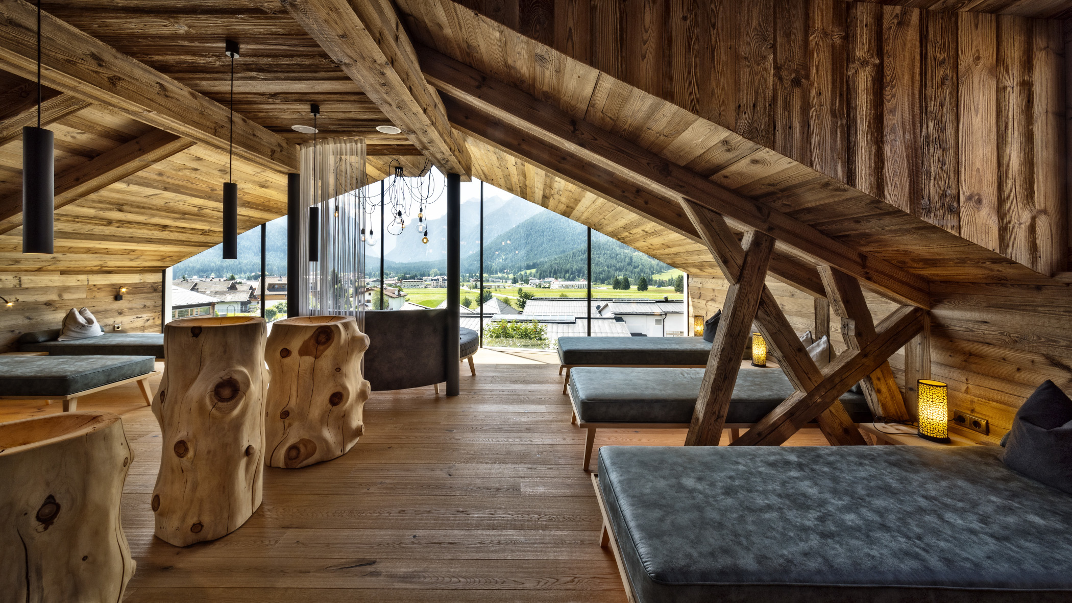 Ruheraum mit Panoramablick