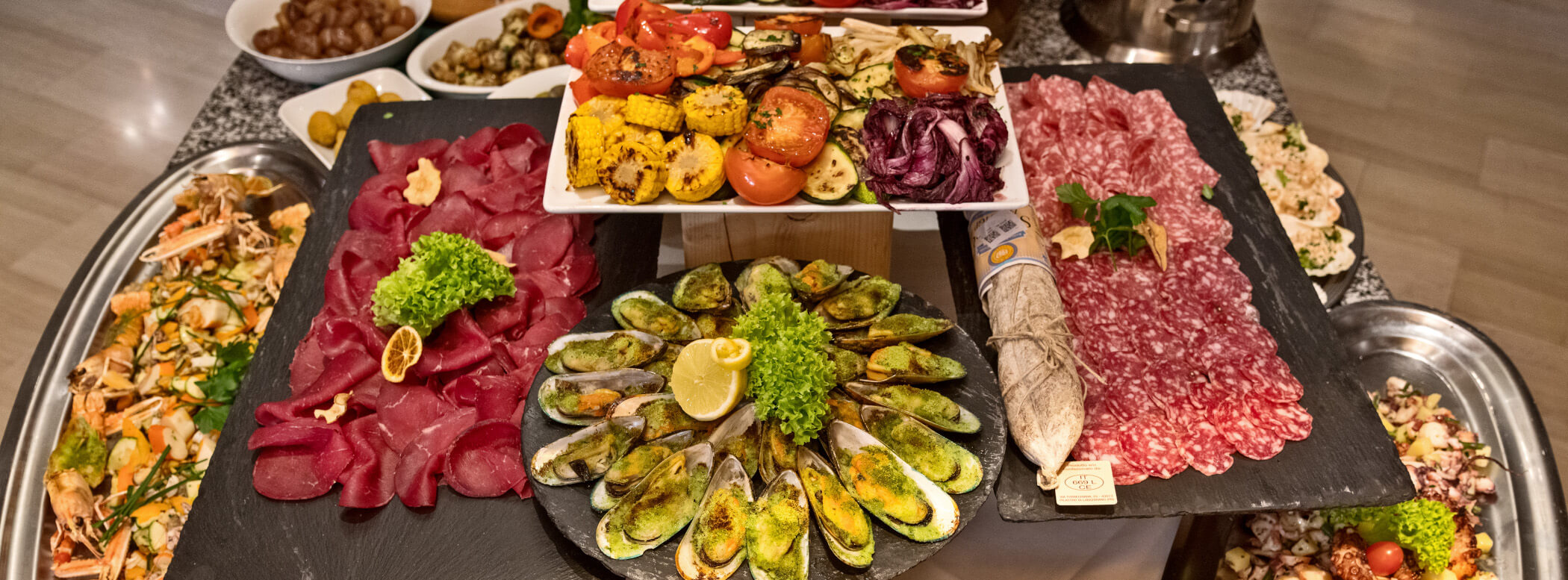 Buffet di antipasti 